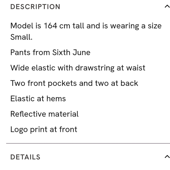 Sixth June Paris Streetwear Reflective Iridescent Jogger Pants Urban HipHop - Picture 5 of 13